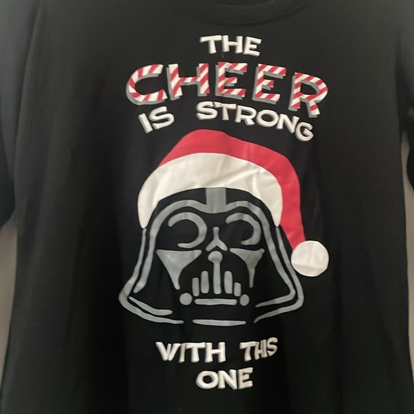 Munki Munki Womens Star Wars Holiday Traditions Family Pajama Top Size M - Picture 2 of 5